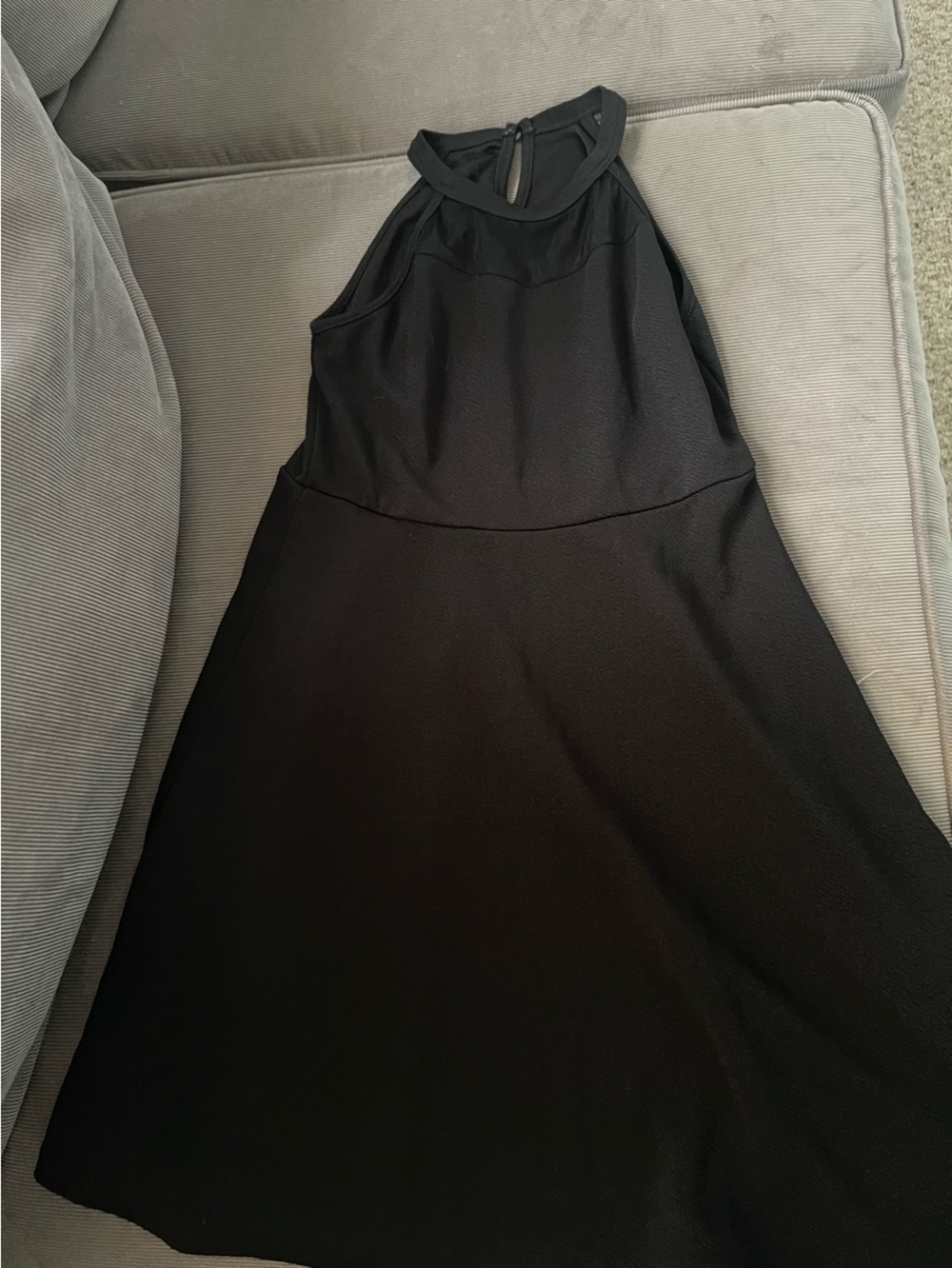 Classic Black A-Line Girl’s Dress 10/12